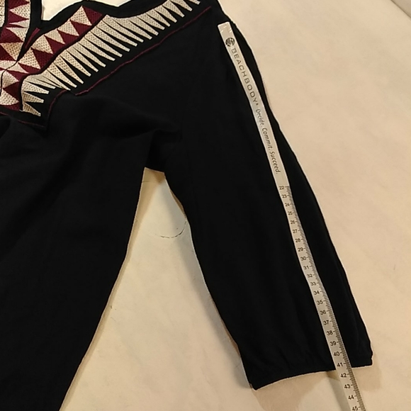 PINK OWL TOP WOMEN'S SIZE L BOHEMIAN, HIPPIE, BOHO. - Picture 9 of 11